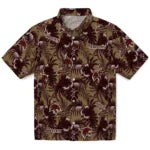 Texas State Bobcats Hawaiian Shirt - Hibiscus Exotic | Hula Hawaiian Shirts