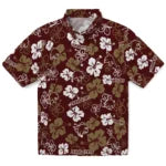Texas State Bobcats Hawaiian Shirt - Hibiscus Flower Design | Hula Hawaiian Shirts