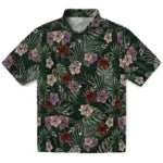 Texas State Bobcats Hawaiian Shirt - Hibiscus Leaves Pattern | Hula Hawaiian Shirts