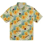 Texas State Bobcats Hawaiian Shirt - Hibiscus Mood | Hula Hawaiian Shirts