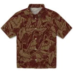 Texas State Bobcats Hawaiian Shirt - Monstera Layer | Hula Hawaiian Shirts