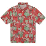 Texas Tech Red Raiders Hawaiian Shirt - Anthurium Overlay | Hula Hawaiian Shirts