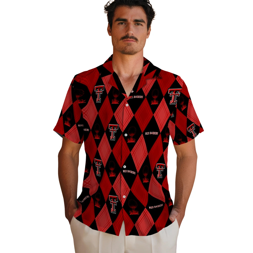 Texas Tech Red Raiders Hawaiian Shirt - Golfing Plaid | Hula Hawaiian Shirts
