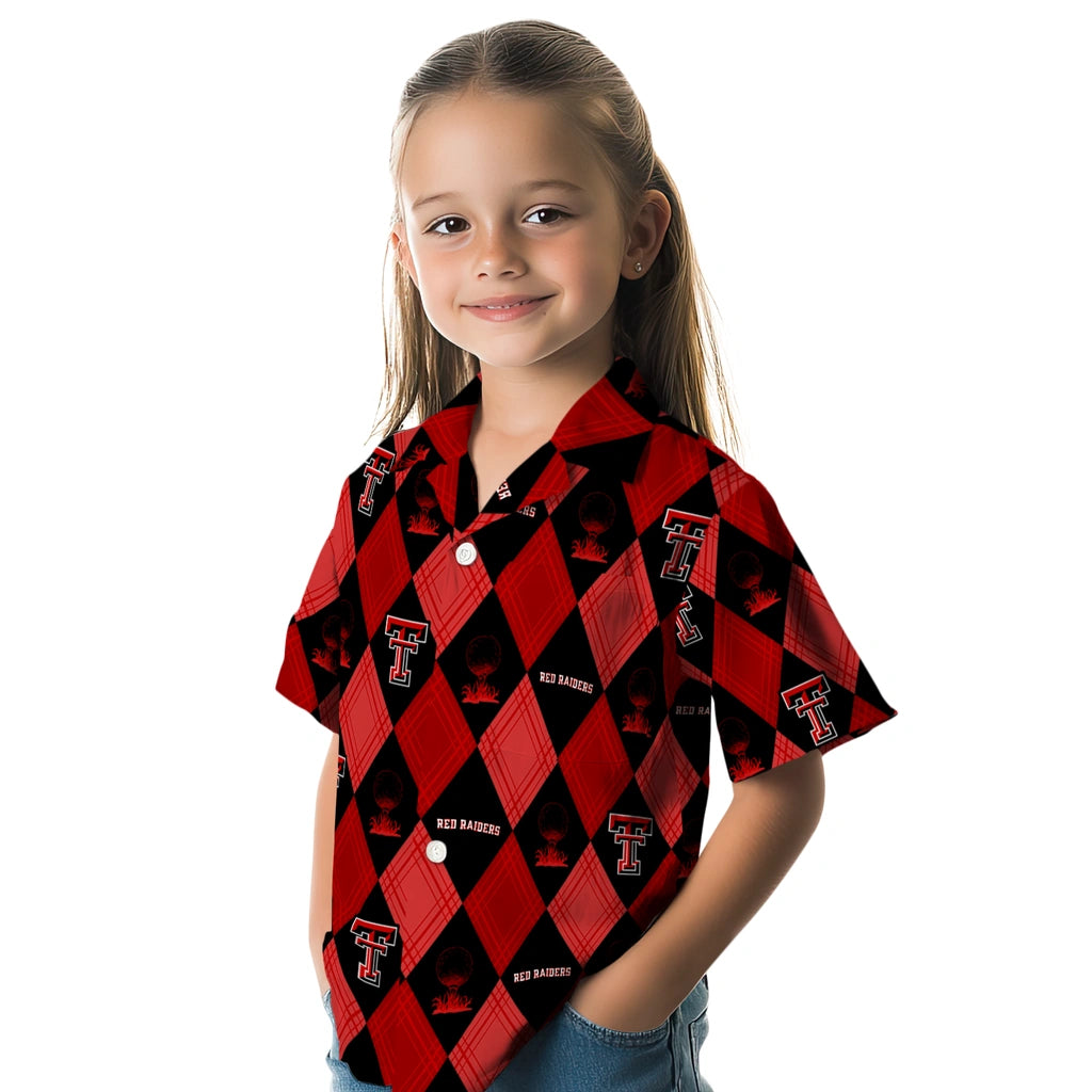 Texas Tech Red Raiders Hawaiian Shirt - Golfing Plaid | Hula Hawaiian Shirts