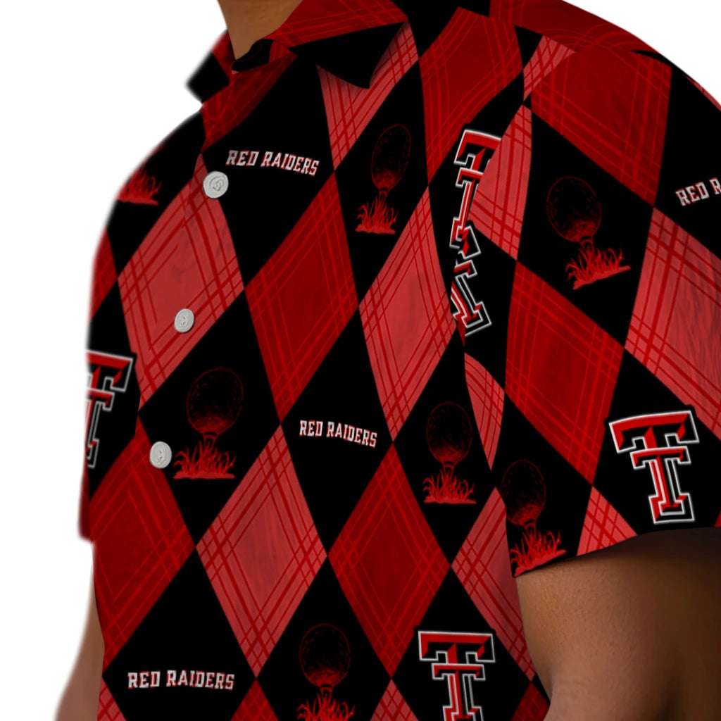 Texas Tech Red Raiders Hawaiian Shirt - Golfing Plaid | Hula Hawaiian Shirts