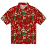 Texas Tech Red Raiders Hawaiian Shirt - Hawaiian Girls Design | Hula Hawaiian Shirts