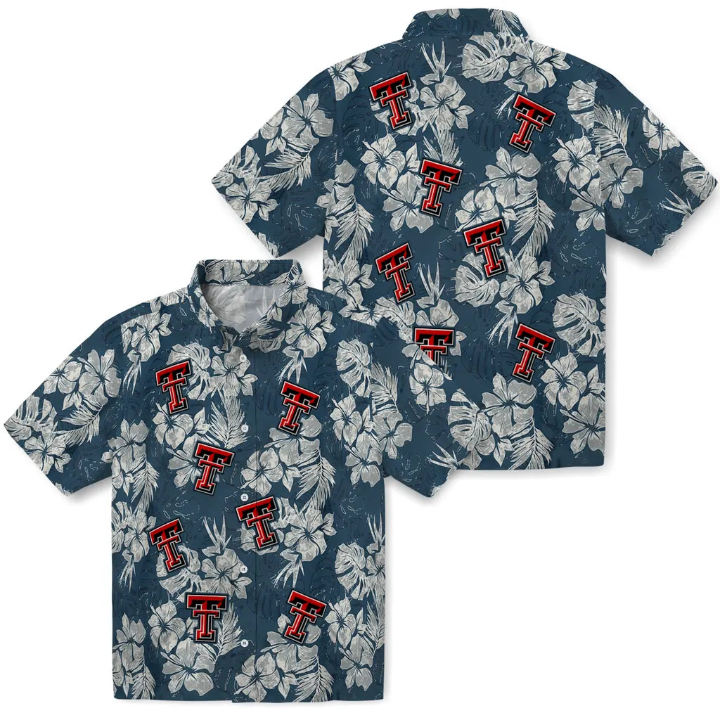 Texas Tech Red Raiders Hawaiian Shirt - Hibiscus Flowers | Hula Hawaiian Shirts