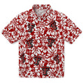 Texas Tech Red Raiders Hawaiian Shirt - Hibiscus Motif | Hula Hawaiian Shirts