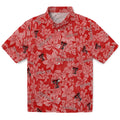 Texas Tech Red Raiders Hawaiian Shirt - Hibiscus Oasis | Hula Hawaiian Shirts