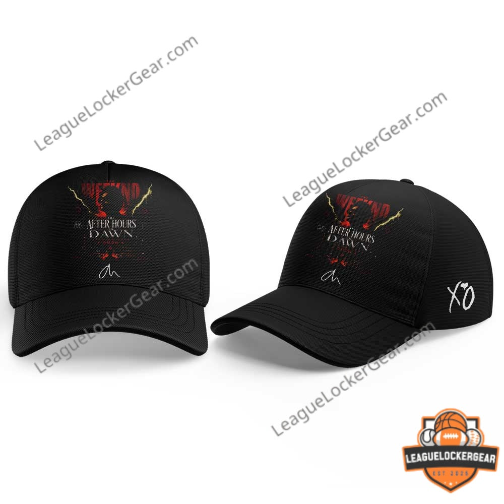The Weeknd After Hours Til Dawn Stadium Tour 2026 Signed T-Shirt - LeagueLockerGear