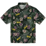 Toledo Rockets Hawaiian Shirt - Hibiscus Leaves Pattern | Hula Hawaiian Shirts