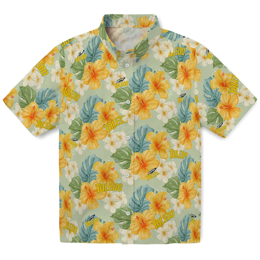 Toledo Rockets Hawaiian Shirt - Hibiscus Mood | Hula Hawaiian Shirts