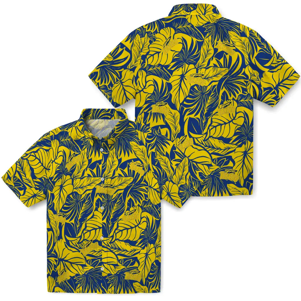 Toledo Rockets Hawaiian Shirt - Monstera Layer | Hula Hawaiian Shirts