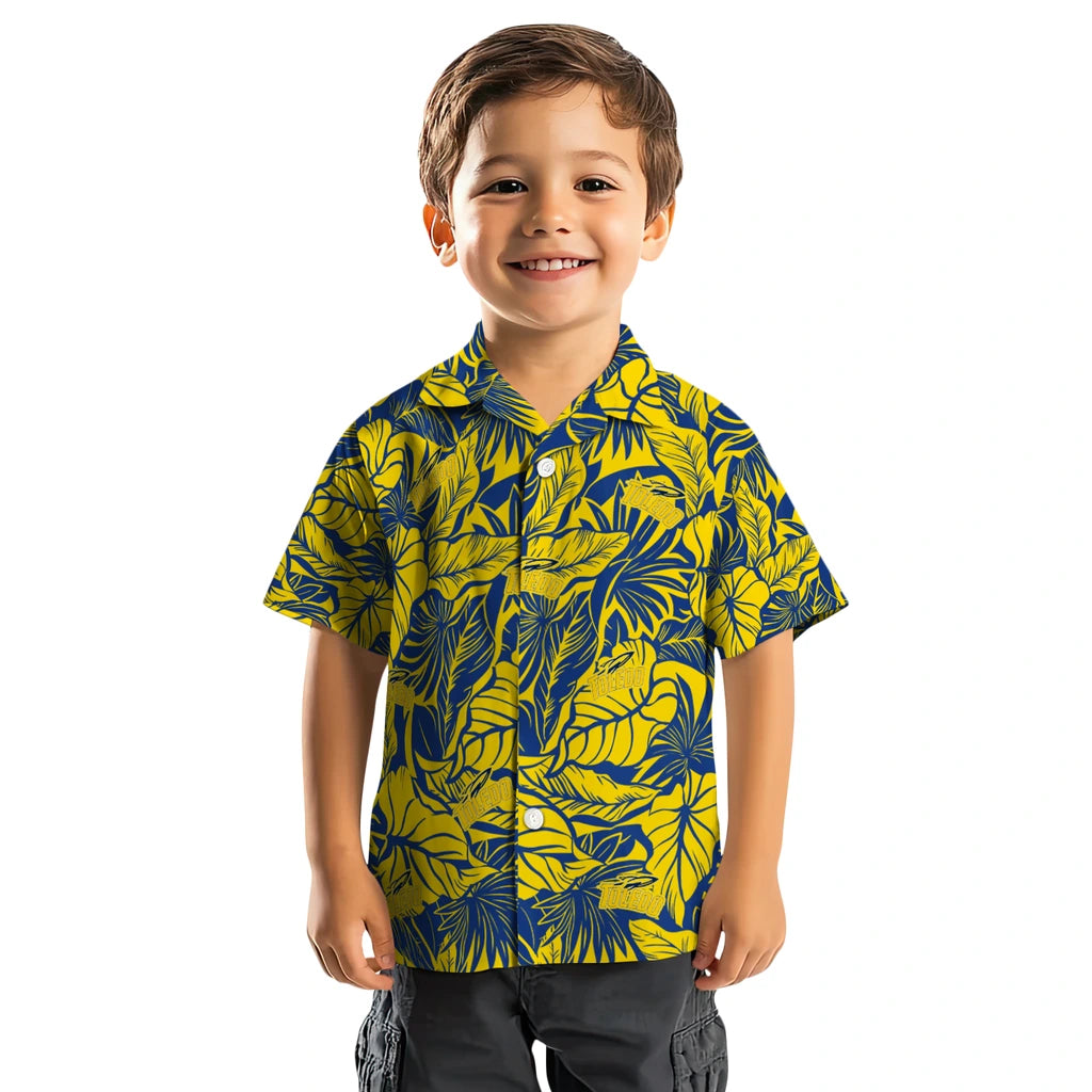 Toledo Rockets Hawaiian Shirt - Monstera Layer | Hula Hawaiian Shirts