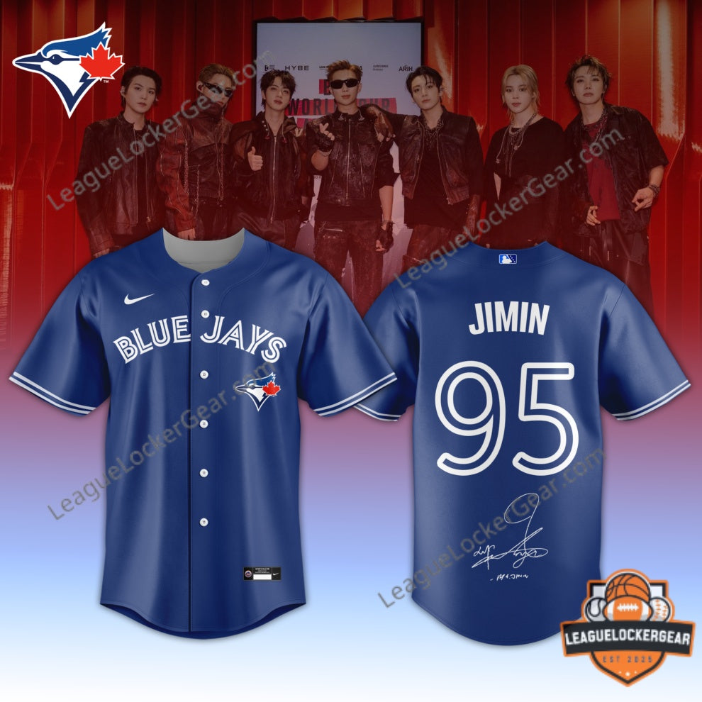 Toronto Blue Jays BTS 2026 World Tour Baseball Jersey