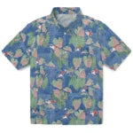 Toronto Blue Jays Hawaiian Shirt - Anthurium Overlay | Hula Hawaiian Shirts