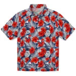 Toronto Blue Jays Hawaiian Shirt - Hibiscus Fiesta | Hula Hawaiian Shirts