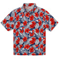 Toronto Blue Jays Hawaiian Shirt - Hibiscus Fiesta | Hula Hawaiian Shirts