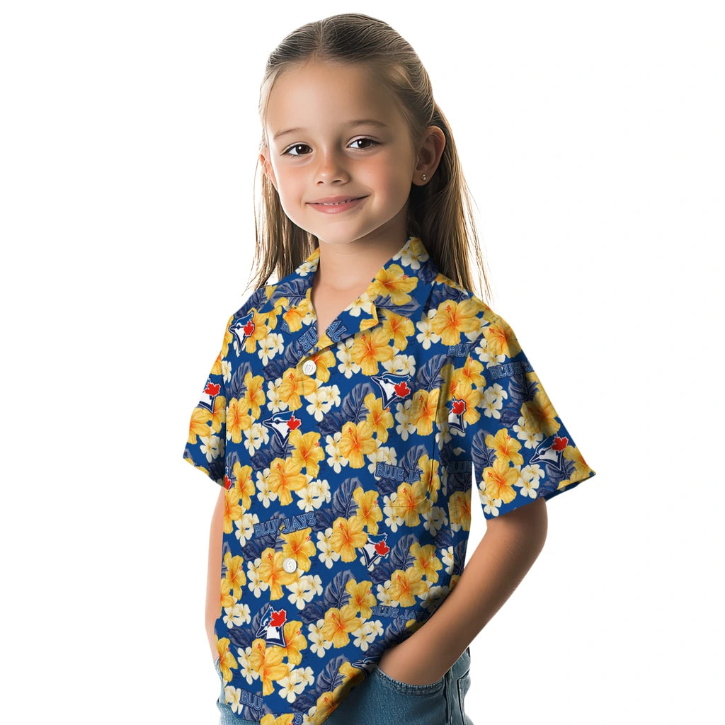 Toronto Blue Jays Hawaiian Shirt - Hibiscus Tropics | Hula Hawaiian Shirts