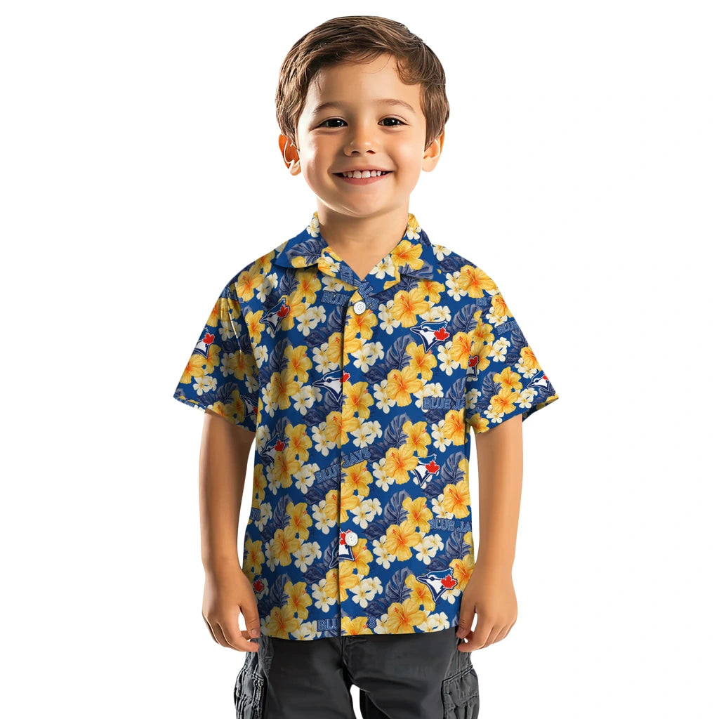 Toronto Blue Jays Hawaiian Shirt - Hibiscus Tropics | Hula Hawaiian Shirts