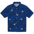 Toronto Blue Jays Hawaiian Shirt - Monstera Layer | Hula Hawaiian Shirts