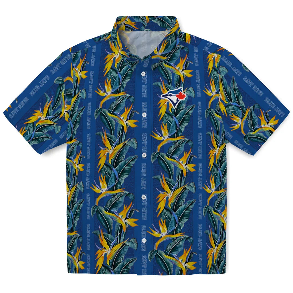 Toronto Blue Jays Hawaiian Shirt - Paradise Vines | Hula Hawaiian Shirts