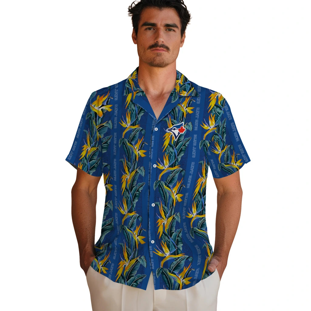 Toronto Blue Jays Hawaiian Shirt - Paradise Vines | Hula Hawaiian Shirts