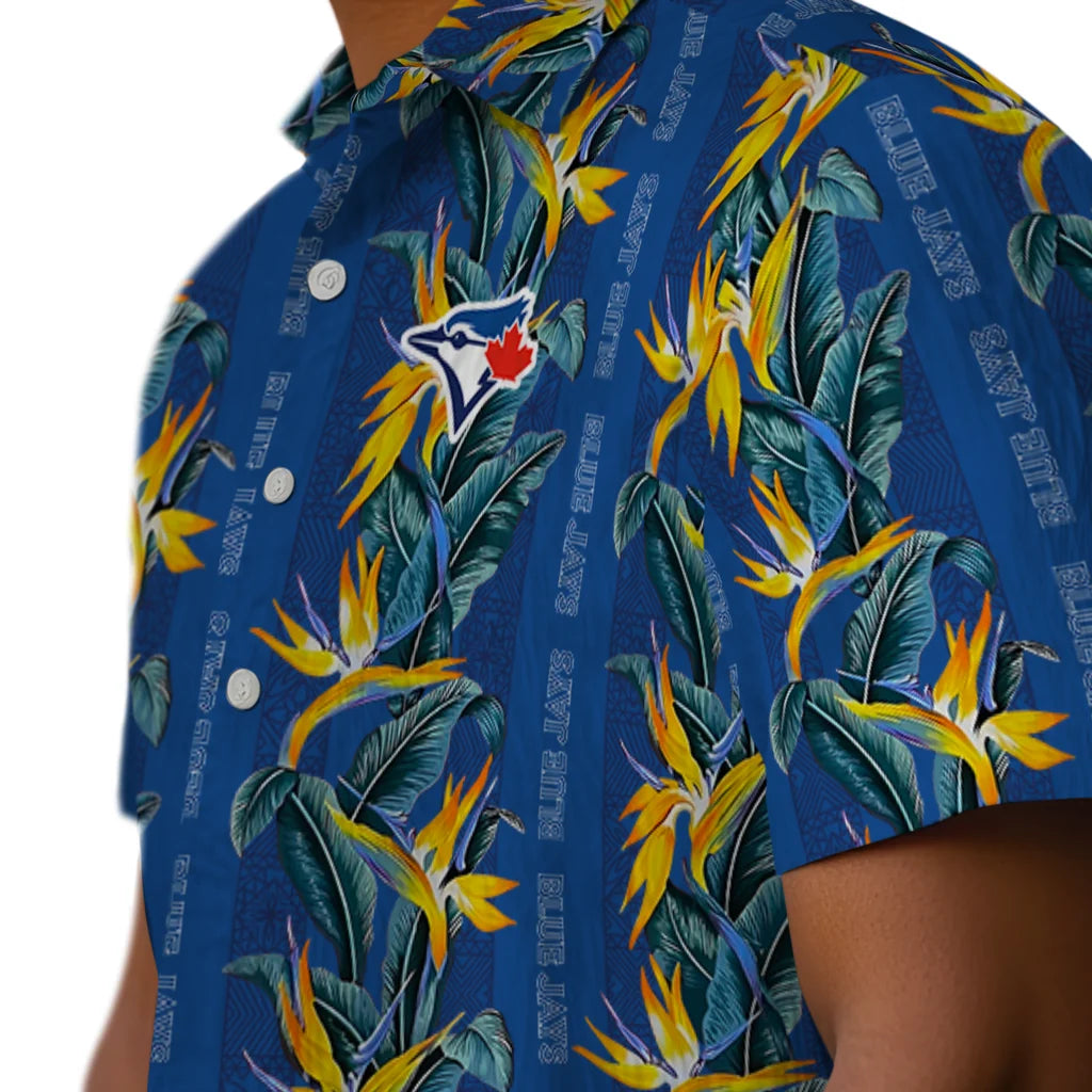 Toronto Blue Jays Hawaiian Shirt - Paradise Vines | Hula Hawaiian Shirts