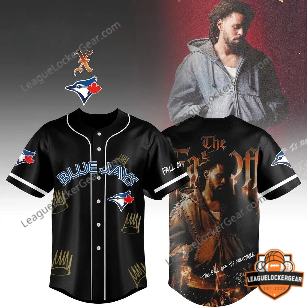 Toronto Blue Jays J. Cole The Fall Off Baseball Jersey - LeagueLockerGear