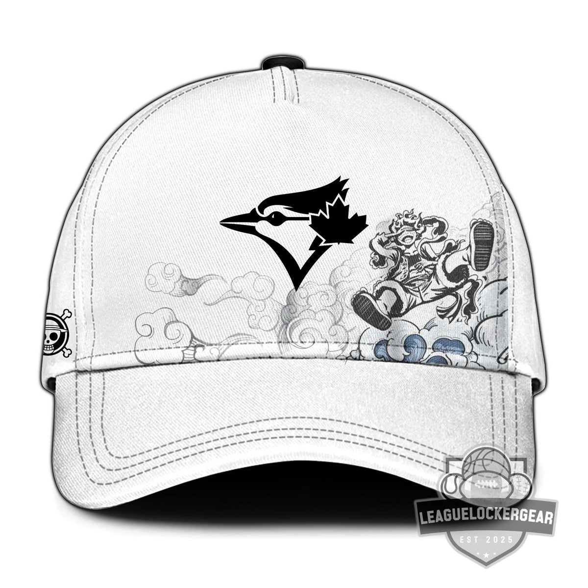 Toronto Blue Jays One Piece Luffy Gear 5 Baseball Jersey - LeagueLockerGear