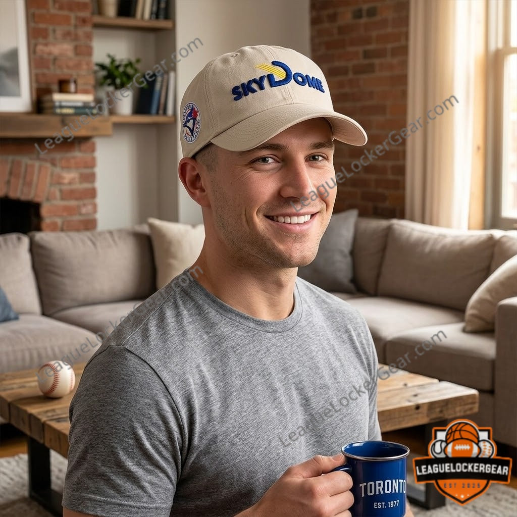 Toronto Blue Jays Skydome Baseball Cap - LeagueLockerGear