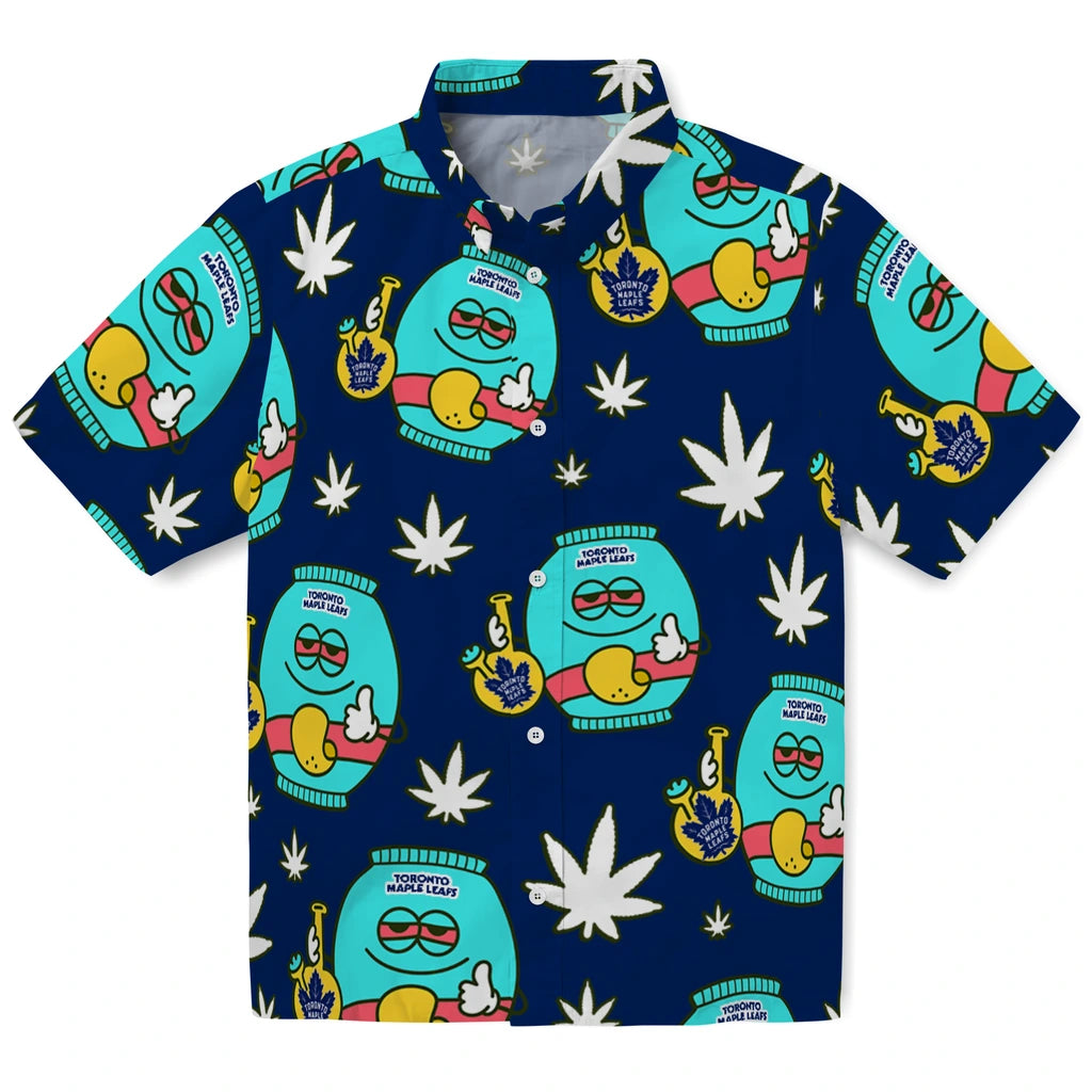 Toronto Maple Leafs Hawaiian Shirt - Chill Vibe | Hula Hawaiian Shirts
