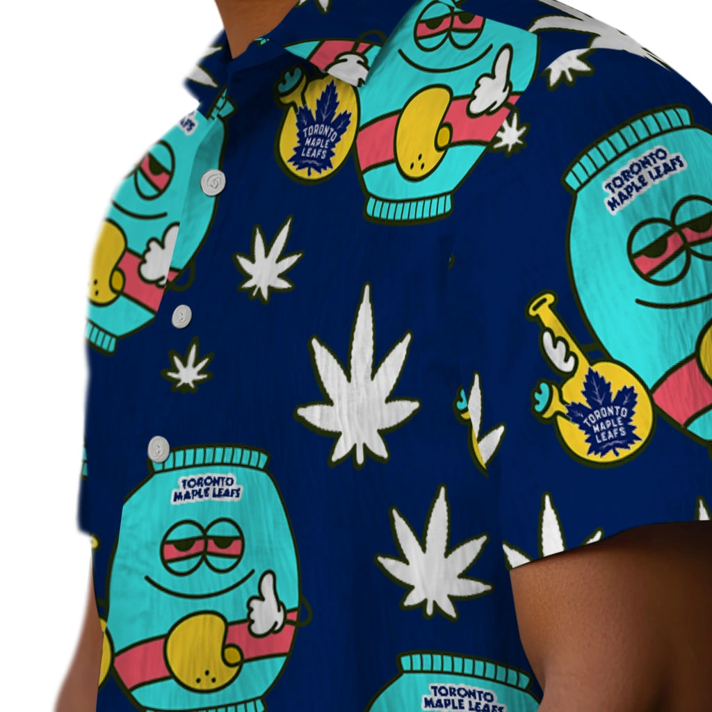 Toronto Maple Leafs Hawaiian Shirt - Chill Vibe | Hula Hawaiian Shirts