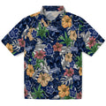 Toronto Maple Leafs Hawaiian Shirt - Hibiscus Tiki Jungle | Hula Hawaiian Shirts