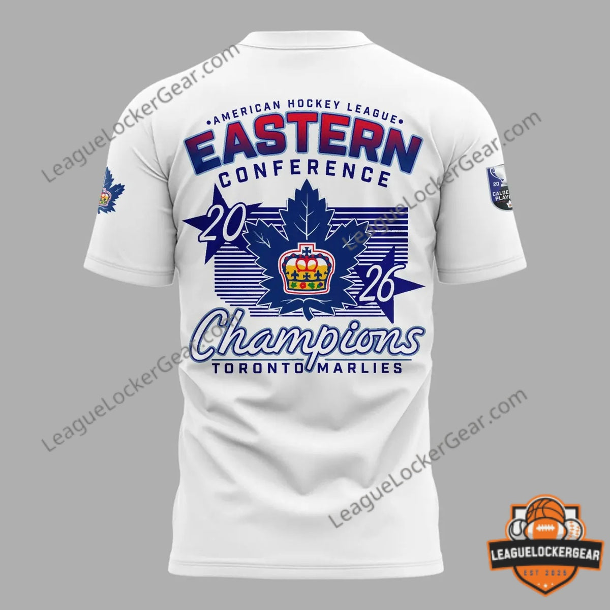 Toronto Marlies Calder Cup Playoffs Eastern Conference Champions 2026 T-Shirt - LeagueLockerGear
