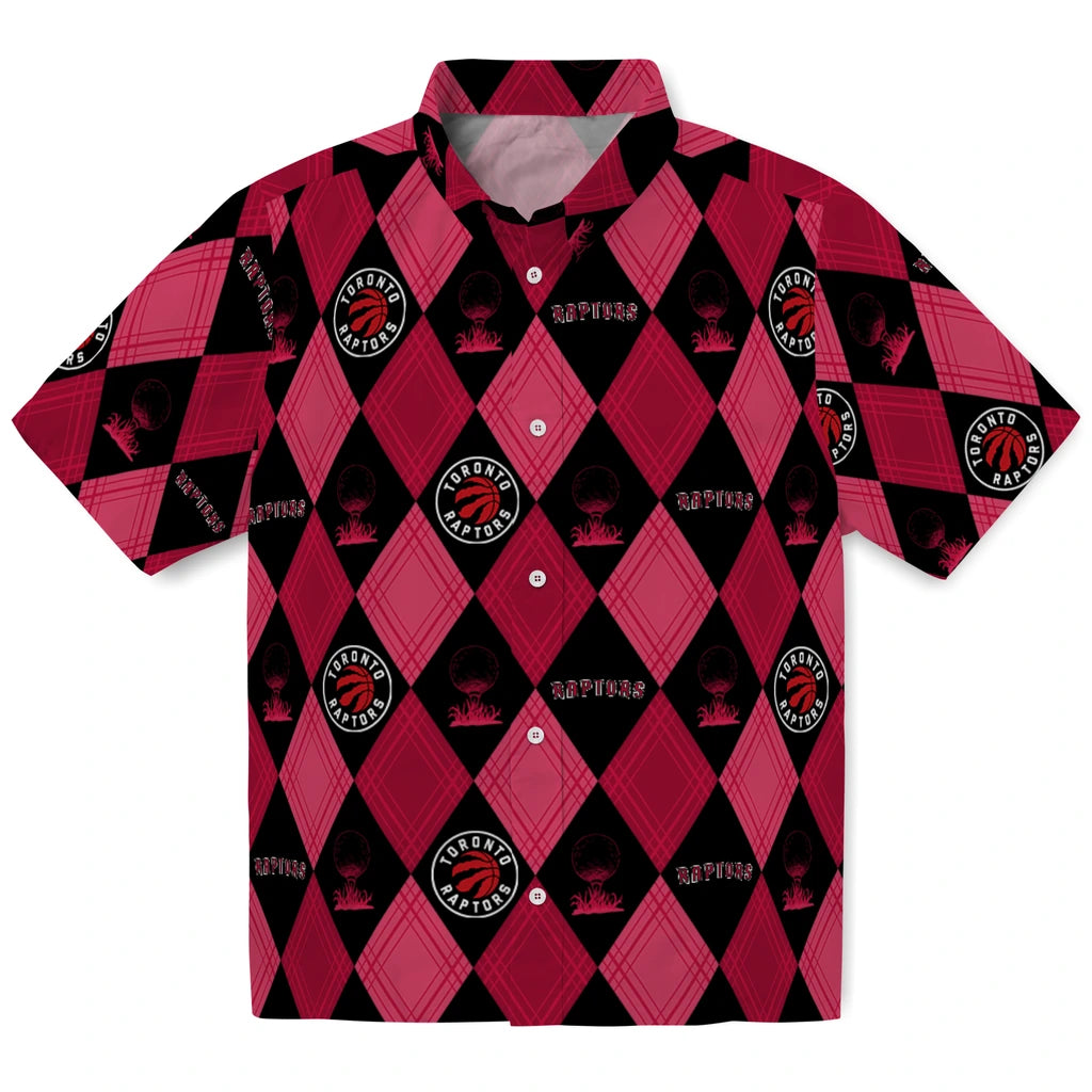 Toronto Raptors Hawaiian Shirt - Golfing Plaid | Hula Hawaiian Shirts