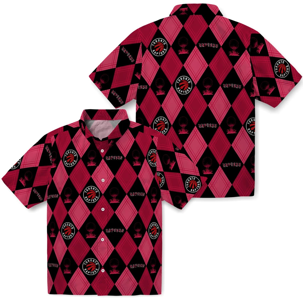 Toronto Raptors Hawaiian Shirt - Golfing Plaid | Hula Hawaiian Shirts