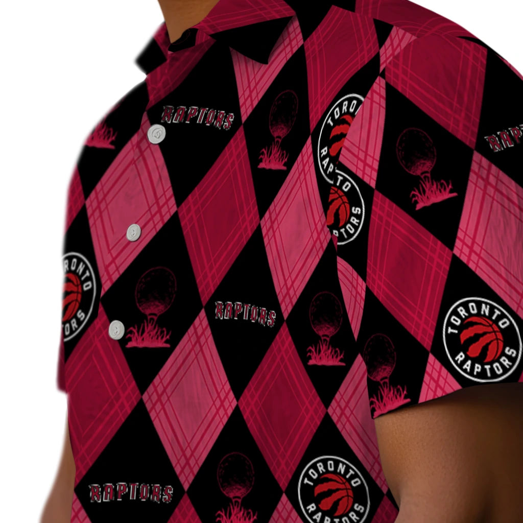 Toronto Raptors Hawaiian Shirt - Golfing Plaid | Hula Hawaiian Shirts