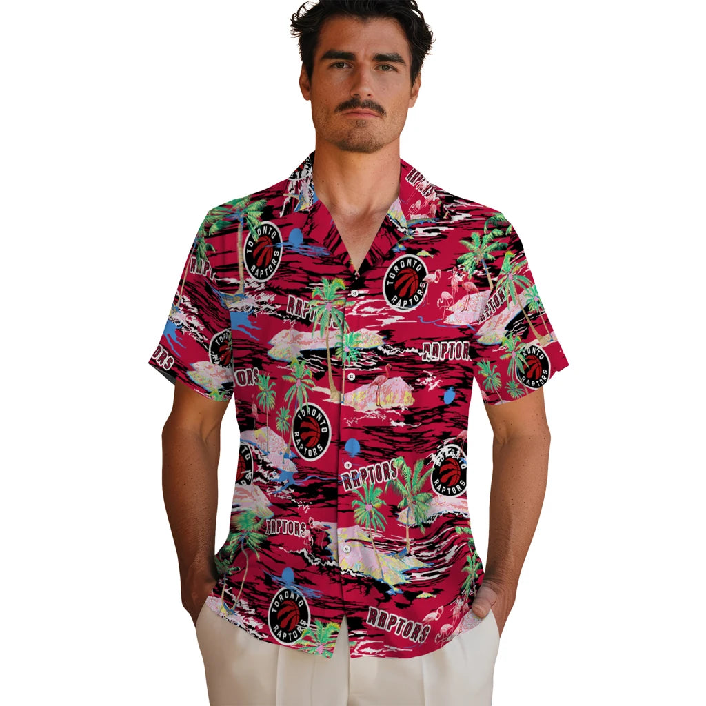 Toronto Raptors Hawaiian Shirt - Hawaii Island | Hula Hawaiian Shirts