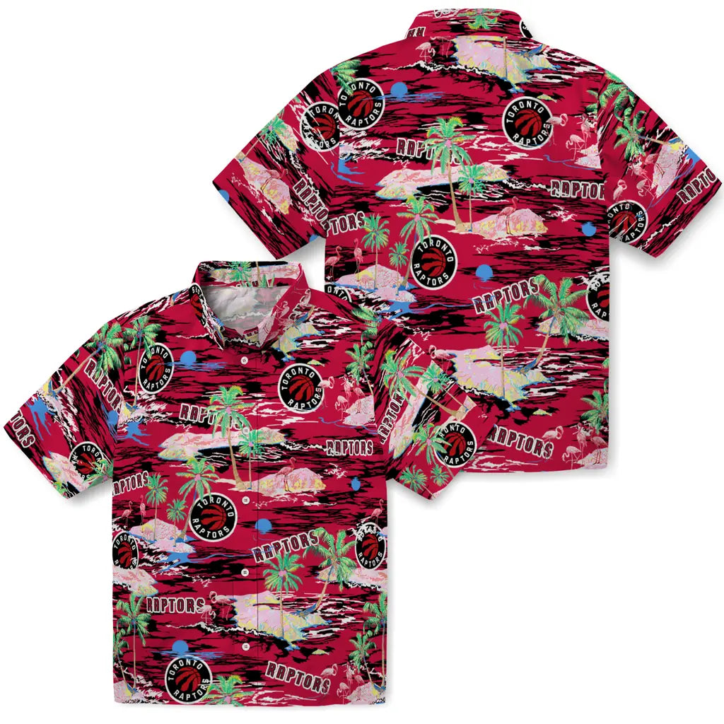 Toronto Raptors Hawaiian Shirt - Hawaii Island | Hula Hawaiian Shirts