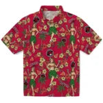 Toronto Raptors Hawaiian Shirt - Hawaiian Girls Design | Hula Hawaiian Shirts