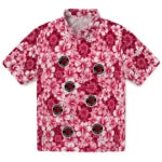 Toronto Raptors Hawaiian Shirt - Hibiscus Blooms | Hula Hawaiian Shirts