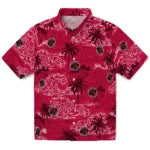 Toronto Raptors Hawaiian Shirt - Wave Palm | Hula Hawaiian Shirts