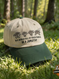 In A World Full Of Trash Pandas Be A Jimothy Baseball Cap - LeagueLockerGear