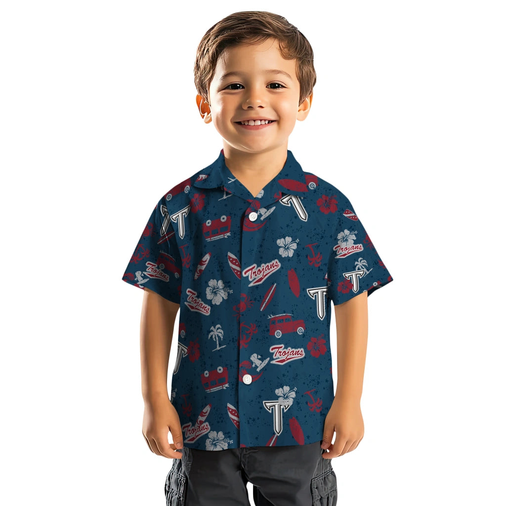Troy Trojans Hawaiian Shirt - Beach Vibe | Hula Hawaiian Shirts