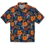 Troy Trojans Hawaiian Shirt - Hibiscus Foliage | Hula Hawaiian Shirts