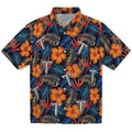 Troy Trojans Hawaiian Shirt - Hibiscus Foliage | Hula Hawaiian Shirts