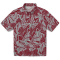 Troy Trojans Hawaiian Shirt - Monstera Layer | Hula Hawaiian Shirts