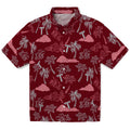 Troy Trojans Hawaiian Shirt - Palm And Clouds | Hula Hawaiian Shirts