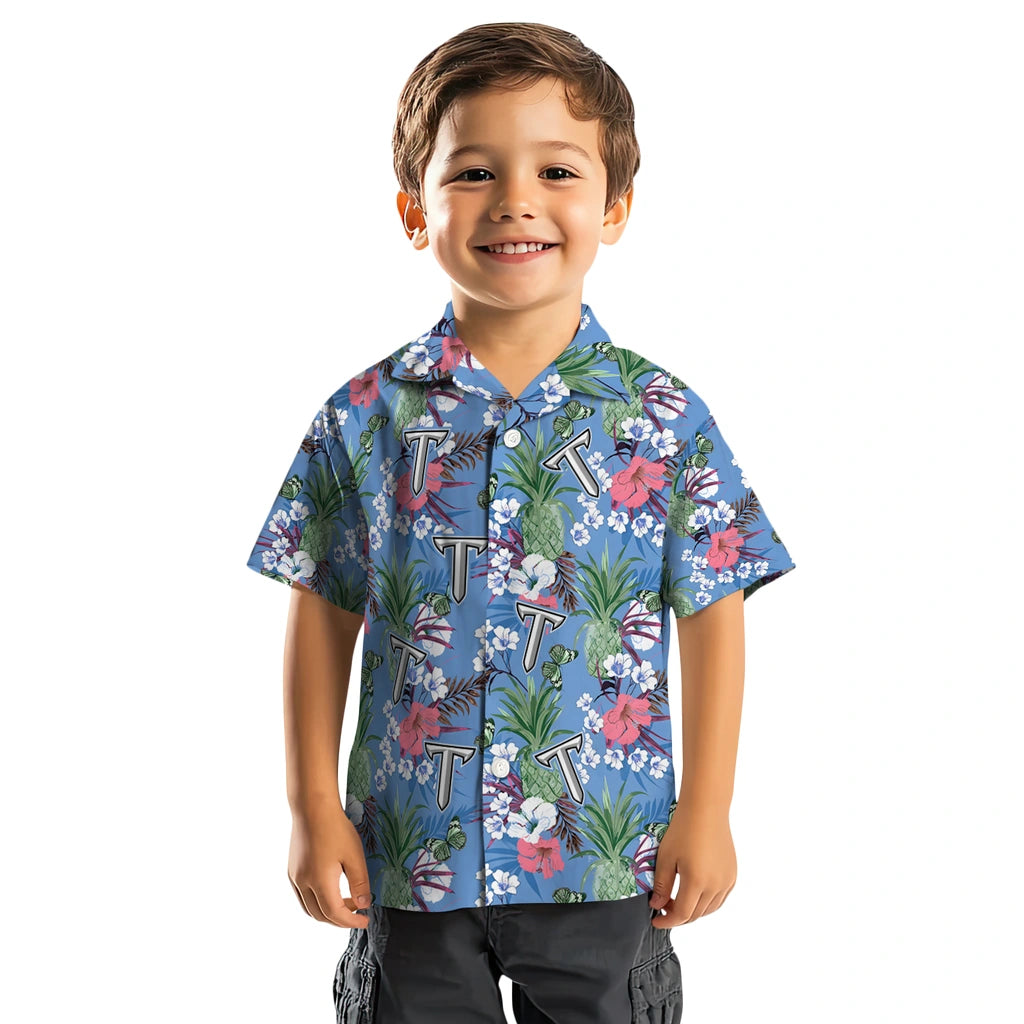 Troy Trojans Hawaiian Shirt - Pineapple Bouquet | Hula Hawaiian Shirts
